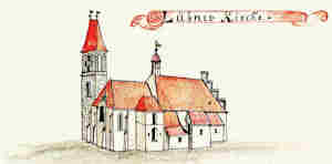 Lübner Kirche - Kościół, widok ogólny